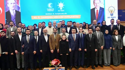 AK Parti Bursa İl Başkanlığı tarafından d&uuml;zenlenen 63. İl Danışma