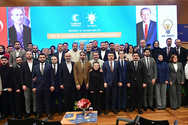 AK Parti Bursa İl Başkanlığı tarafından d&uuml;zenlenen 63. İl Danışma
