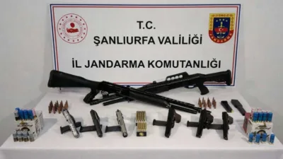Şanlıurfa İl Jandarma Komutanlığı tarafından &ldquo;yasa dışı ve ruhsatsız silahlanmayla
