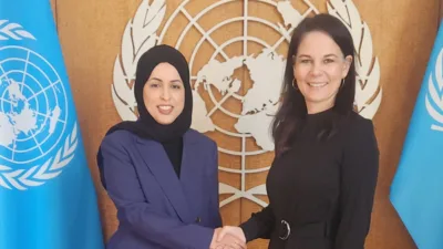 Katar Devleti'nin Birleşmiş Milletler Daimi Temsilcisi Al-Thani, BM Genel Kurulu'nun