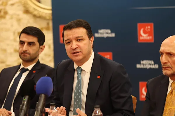 Saadet Partisi Genel Başkanı Mahmut Arıkan, 12 Şubat 2026&rsquo;da Sakarya&rsquo;da