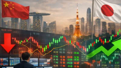 Japonya'nın Nikkei 225 endeksi y&uuml;zde 0,6 d&uuml;şerken, Topix endeksi yatay