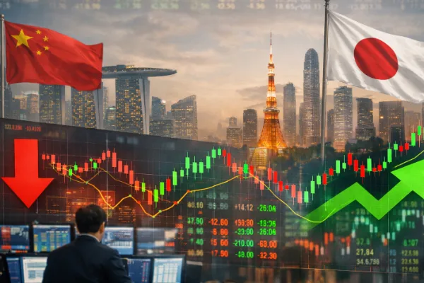 Japonya'nın Nikkei 225 endeksi y&uuml;zde 0,6 d&uuml;şerken, Topix endeksi yatay
