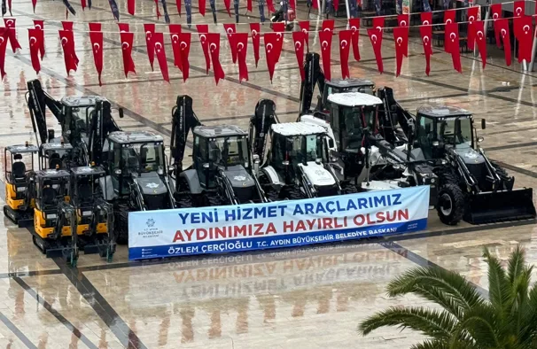 Aydın B&uuml;y&uuml;kşehir Belediyesi, hizmet kapasitesini arttırmaya devam ederken, envanterine toplam