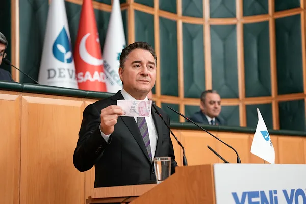 TBMM Yeni Yol Meclis Grup Toplantısı'nda konuşan DEVA Partisi lideri