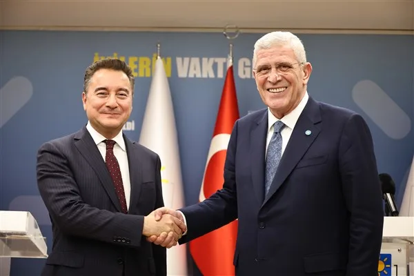 G&ouml;r&uuml;şmede İYİ Parti y&ouml;neticileri Enver Yılmaz, Osman Ert&uuml;rk &Ouml;zel ve