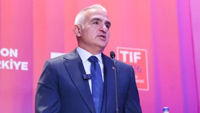 K&uuml;lt&uuml;r ve Turizm Bakanı Ersoy&rsquo;un konuşmasından bazı satır başları ş&ouml;yle: