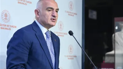 K&uuml;lt&uuml;r ve Turizm Bakanı Ersoy, T&uuml;rkmenistan K&uuml;lt&uuml;r Bakanı Atageldi Shamuradov