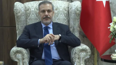 T&uuml;rkiye Cumhuriyeti Dışişleri Bakanı Hakan Fidan, 19 Şubat 2026 tarihinde