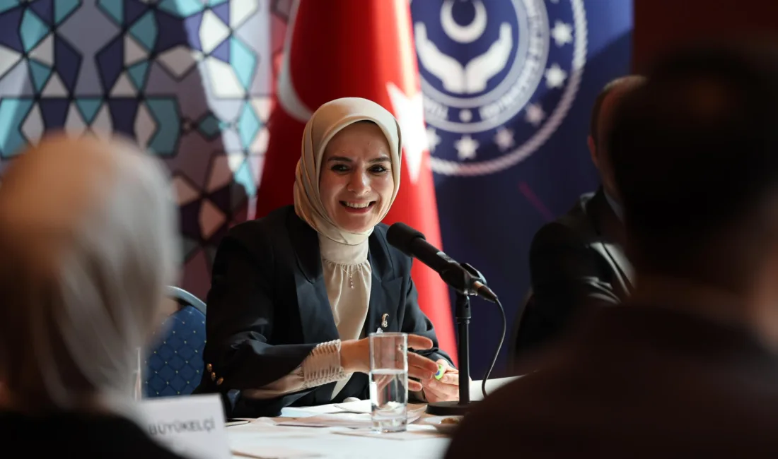 Aile ve Sosyal Hizmetler Bakanı G&ouml;ktaş, oyun i&ccedil;erik &uuml;reticileriyle bir