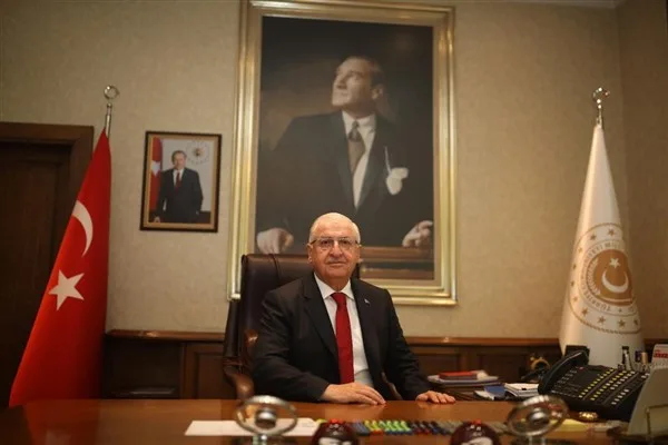 Bakan Yaşar G&uuml;ler, Ankara&rsquo;ya gelen Libya Genelkurmay Başkanı Korgeneral Selahaddin