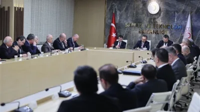 Sanayi ve Teknoloji Bakanı Mehmet Fatih Kacır, Ankara Valisi Vasip