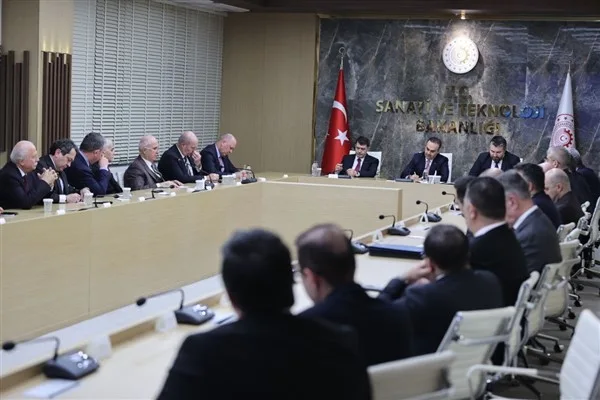 Sanayi ve Teknoloji Bakanı Mehmet Fatih Kacır, Ankara Valisi Vasip