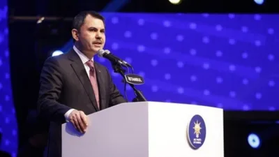 &Ccedil;evre, Şehircilik ve İklim Değişikliği Bakanı Murat Kurum, İstanbul'da Birleşmiş