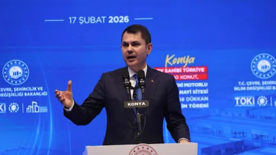 &Ccedil;evre, Şehircilik ve İklim Değişikliği Bakanı Murat Kurum, &uuml;zyılın Konut