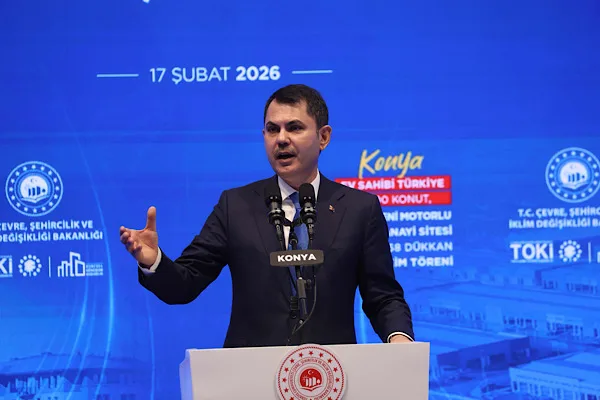 &Ccedil;evre, Şehircilik ve İklim Değişikliği Bakanı Murat Kurum, &uuml;zyılın Konut