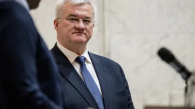 Ukrayna Dışişleri Bakanı Andrii Sybiha, Gana Dışişleri Bakanı Sam Okudzeto