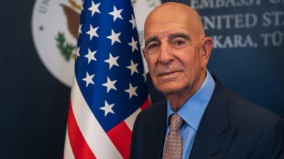 ABD&rsquo;nin Ankara B&uuml;y&uuml;kel&ccedil;isi ve Suriye &Ouml;zel Temsilcisi Tom Barrack, Chevron