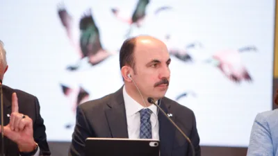 D&uuml;nya Belediyeler Birliği ve Konya B&uuml;y&uuml;kşehir Belediye Başkanı Uğur İbrahim