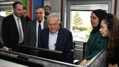 Kayseri B&uuml;y&uuml;kşehir Belediye Başkanı Dr. Memduh B&uuml;y&uuml;kkılı&ccedil;, KASKİ Genel M&uuml;d&uuml;rl&uuml;ğ&uuml;&rsquo;n&uuml;
