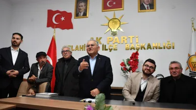 Kayseri B&uuml;y&uuml;kşehir Belediye Başkanı B&uuml;y&uuml;kkılı&ccedil;, AK Parti Kayseri İl Başkanı