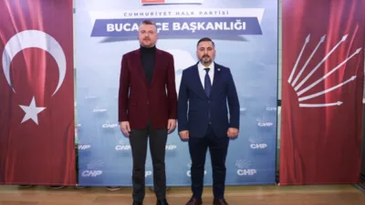 CHP Buca İl&ccedil;e Başkanlığı&rsquo;nda g&ouml;reve yeni se&ccedil;ilen İl&ccedil;e Başkanı Suat