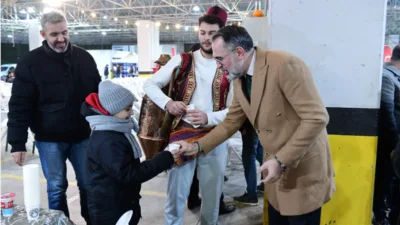 Kestel Belediye Başkanı Ferhat Erol, Kestel Belediyesi tarafından geleneksel hale