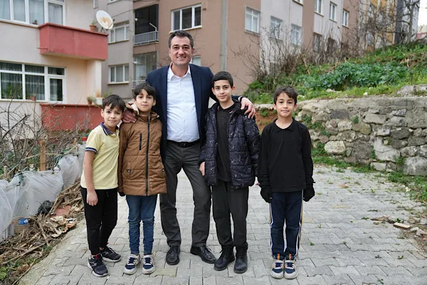 Giresun Belediye Başkanı Fuat K&ouml;se, mahalle denetimleri kapsamında Osmaniye Mahallesi