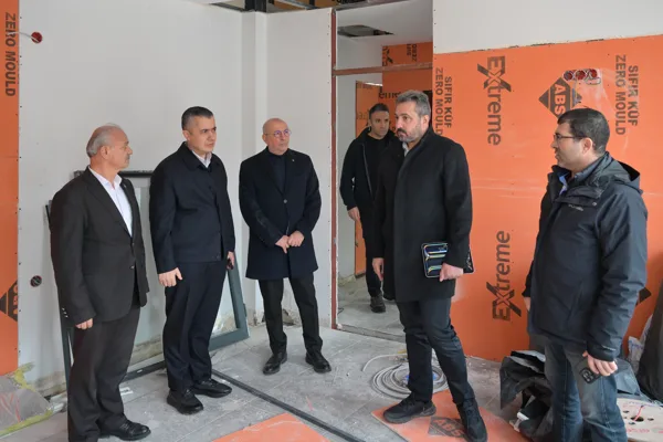 Belediye Başkan Vekili Can Aksoy, ilk olarak Battal Gazi Mahallesi&rsquo;nde