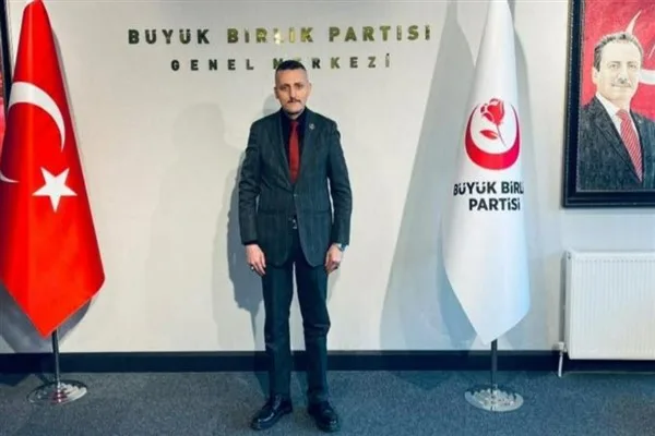 B&uuml;y&uuml;k Birlik Partisi (BBP) Orhaneli İl&ccedil;e Başkanı Kamil Salar, Fadıl