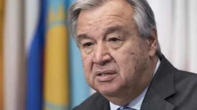 Guterres, kitlesel acıların g&ouml;rmezden gelindiği, insanların pazarlık unsuru olarak kullanıldığı