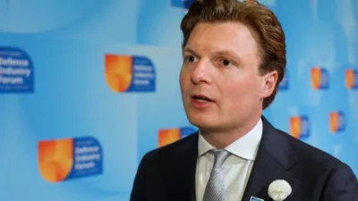 Hollanda Savunma Bakanı Ruben Brekelmans, M&uuml;nih G&uuml;venlik Konferansı kapsamındaki ilk