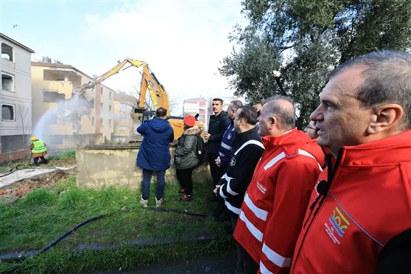 İBB Deprem Risk Y&ouml;netimi ve Kentsel İyileştirme Dairesi tarafından uygulanan