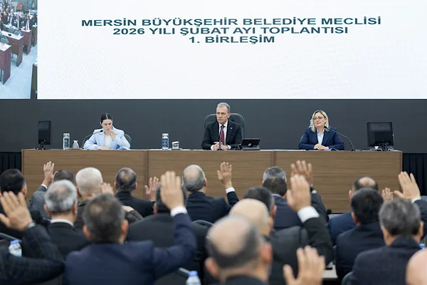 Mersin B&uuml;y&uuml;kşehir Belediye Meclisi&rsquo;nin 2026 Yılı Şubat Ayı Olağan Toplantısı&rsquo;nın