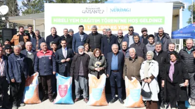 Kahramanmaraş merkezli 6 Şubat depremlerinden etkilenen Nurdağı ve İslahiye il&ccedil;elerinde