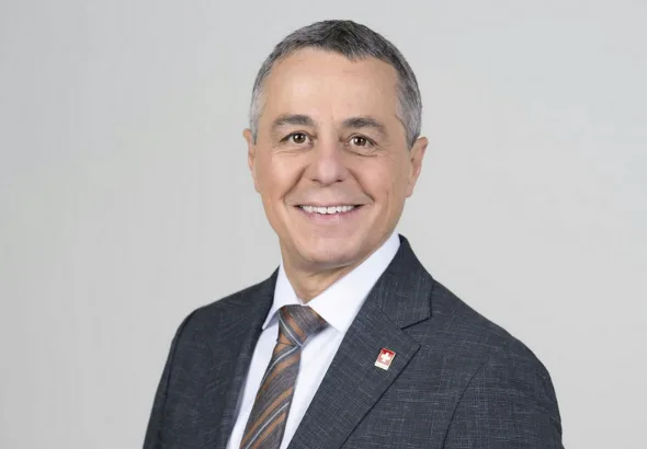 İsvi&ccedil;re Dışişleri Bakanı Cassis,&nbsp;Cenevre&rsquo;de d&uuml;zenlenen ICForum2026 kapsamında BM İnsani Yardım