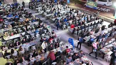 Aydın B&uuml;y&uuml;kşehir Belediyesi tarafından ramazanın ilk g&uuml;n&uuml;nde 7 farklı noktada