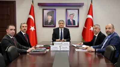 Makam toplantı salonunda d&uuml;zenlenen ve Sarı&ccedil;am Kaymakamı Murtaza Dayan&ccedil;, Ceyhan