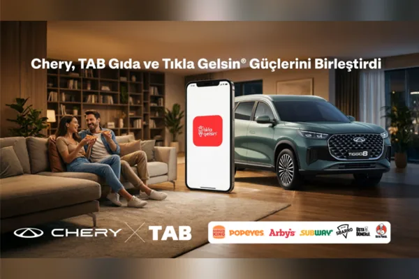 Chery, TAB Gıda ve Tıkla Gelsin, dijital ve fiziksel temas