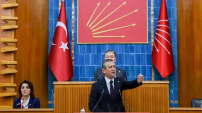 CHP Genel Başkanı &Ouml;zg&uuml;r &Ouml;zel, TBMM&rsquo;de partisinin grup toplantısında yaptığı
