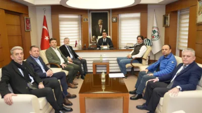 &Ccedil;eşitli programlara katılmak &uuml;zere Giresun&rsquo;a giden CHP Tarım ve Orman