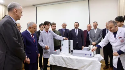 Mesleki ve Teknik Lise &ouml;ğrenci ve &ouml;ğretmenlerinin emeğiyle ORYAZ &ouml;nc&uuml;l&uuml;ğ&uuml;nde