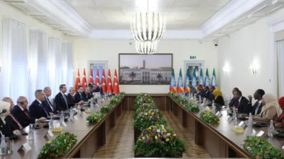 Cumhurbaşkanı Recep Tayyip Erdoğan,&nbsp;resmi ziyaret i&ccedil;in bulunduğu Etiyopya'nın başkenti Addis