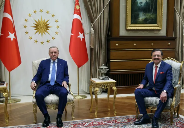 Cumhurbaşkanı Recep Tayyip Erdoğan, T&uuml;rkiye Odalar ve Borsalar Birliği (TOBB)