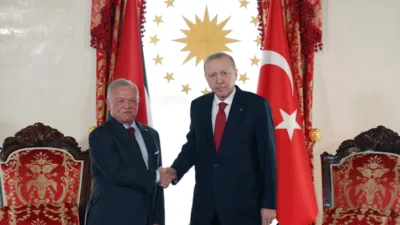 Cumhurbaşkanı Recep Tayyip Erdoğan,&nbsp;T&uuml;rkiye'ye ziyarette bulunan &Uuml;rd&uuml;n Kralı 2. Abdullah&rsquo;ı&nbsp;Cumhurbaşkanlığı