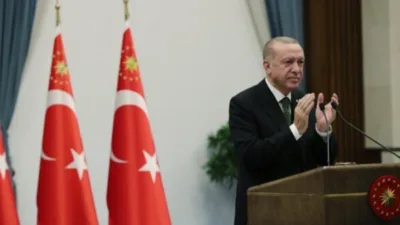 Cumhurbaşkanı Erdoğan, Azerbaycan Cumhurbaşkanı İlham Aliyev, Sırbistan Cumhurbaşkanı Aleksandar Vucic,
