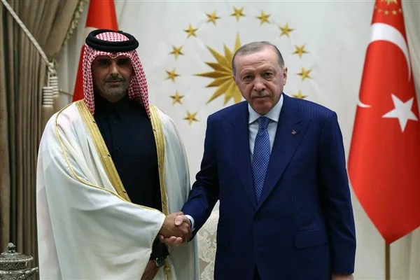 Cumhurbaşkanı Recep Tayyip Erdoğan, Cumhurbaşkanlığı K&uuml;lliyesi&rsquo;nde Arjantin B&uuml;y&uuml;kel&ccedil;isi Pablo Jose