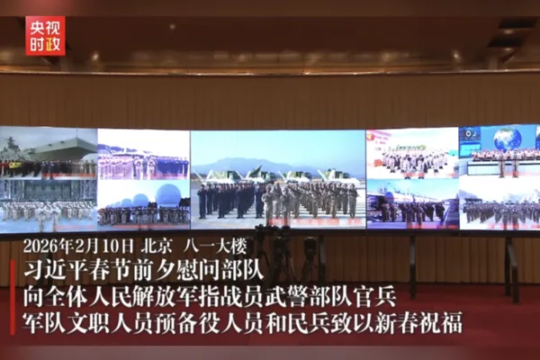 &Ccedil;in Cumhurbaşkanı Xi Jinping, Bahar Bayramı &ouml;ncesinde d&uuml;n askeri personelin
