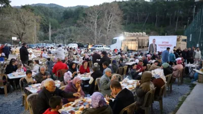 Dalaman Belediyesi, 11 Ayın Sultanı Ramazan dolayısıyla 11 mahallede iftar