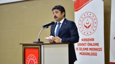 Aile ve Sosyal Hizmetler İl M&uuml;d&uuml;r&uuml; Serkan Sağlam&rsquo;ın bilgilendirmesinin ardından